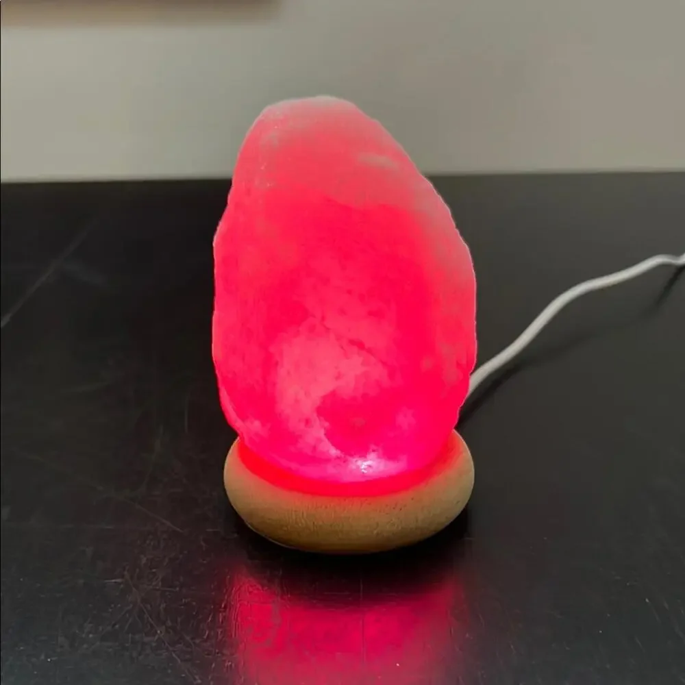 Crystal‎ Rock Salt Lamp - multi colored